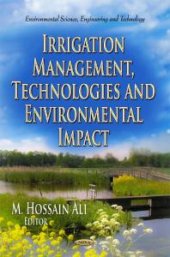 book Irrigation Management, Technologies and Environmental Impact