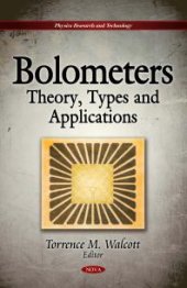 book Bolometers: Theory, Types and Applications : Theory, Types, and Applications