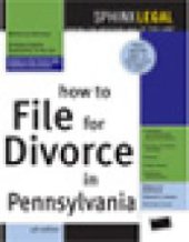 book How to File for Divorce in Pennsylvania