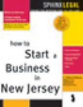 book How to Start a Business in New Jersey