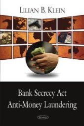 book Bank Secrecy Act/Anti-money Laundering