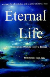 book Eternal Life, the Elixir of Infinite Bliss, Summary Account of the will of Imam Ali to Imam Hasan