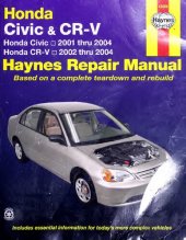 book Haynes Honda Civic & CRV-V Automotive Repair Manual