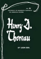 book Henry D. Thoreau - American Writers 90 : University of Minnesota Pamphlets on American Writers No. 90