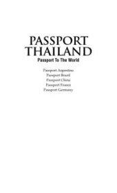 book Passport Thailand : Your Pocket Guide to Thai Business, Customs and Etiquette