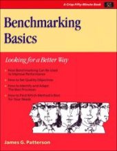 book Benchmarking Basics : Looking for a Better Way