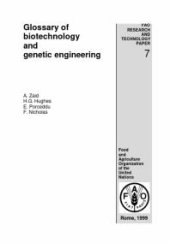 book Glossary of biotechnology and genetic engineering