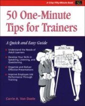 book 50 One-Minute Tips for Trainers : A Quick and Easy Guide