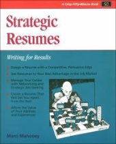 book Strategic Resumes : Writing for Results