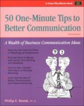 book 50 One-Minute Tips to Better Communication : A Wealth of Business Communication Ideas