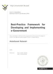 book Best-Practice Framework for Developing and Implementing E-Government