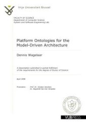 book Platform Ontologies for the Model-Driven Architecture