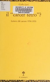 book È questo il "carcer tetro"? Lettere dal carcere 1934-1935