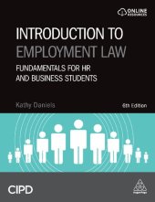 book Introduction to Employment Law: Fundamentals for HR and Business Students