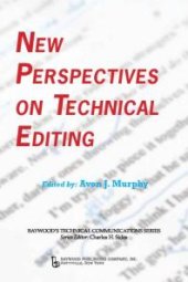 book New Perspectives on Technical Editing