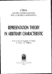 book Representation Theory in Arbitrary Characteristic