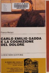 book Carlo Emilio Gadda e La cognizione del dolore