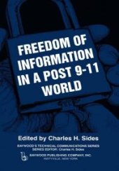 book Freedom of Information in a Post 9-11 World