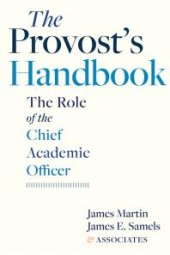 book The Provost's Handbook : The Role of the Chief Academic Officer