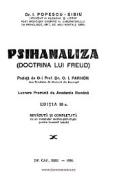 book Psihanaliza (Doctrina lui Freud)