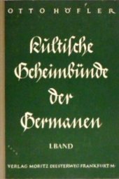 book Otto Höfler - Kultische Geheimbünde der Germanen