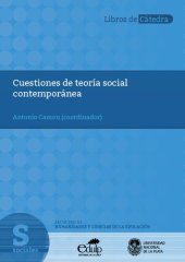 book Cuestiones de teoría social contemporánea