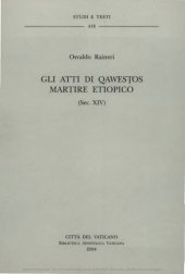 book Gli atti di Qawestos martire etiopico (sec. XIV)