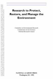 book Research to Protect, Restore, and Manage the Environment