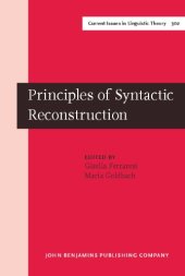 book Principles of Syntactic Reconstruction