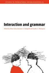 book Interaction and Grammar 