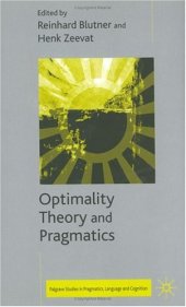 book Optimality Theory and Pragmatics 