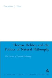 book Thomas Hobbes and the Politics of Natural Philosophy 