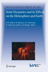 book Solar Dynamics and its Effects on the Heliosphere and Earth 