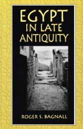 book Egypt in Late Antiquity