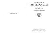 book The Nature of Thermodynamics