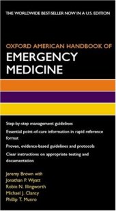 book Oxford American Handbook of Emergency Medicine 