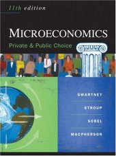 book Microeconomics: Private and Public Choice