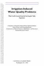 book Irrigation-Induced Water Quality Problems