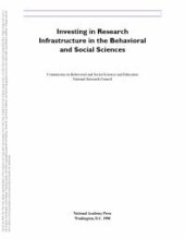 book Investing in Research Infrastructure in the Behavioral and Social Sciences