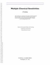 book Multiple Chemical Sensitivities : Addendum to Biologic Markers in Immunotoxicology