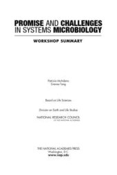 book Promise and Challenges in Systems Microbiology : Workshop Summary