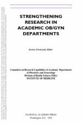 book Strengthening Research in Academic OB/GYN Departments