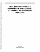 book Final Report to the U.S. Department of Defense on the Defense Reinvestment Initiative