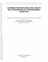 book Alternatives for High-Level Waste Salt Processing at the Savannah River Site