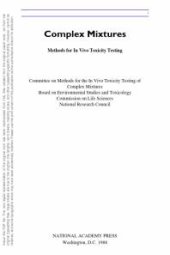 book Complex Mixtures : Methods for in Vivo Toxicity Testing