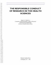 book The Responsible Conduct of Research in the Health Sciences