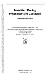 book Nutrition During Pregnancy and Lactation : An Implementation Guide