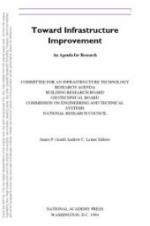 book Toward Infrastructure Improvement : An Agenda for Research