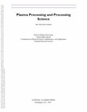 book Plasma Processing and Processing Science