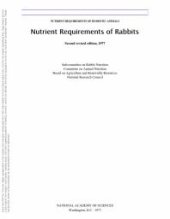 book Nutrient Requirements of Rabbits, : Second Revised Edition 1977